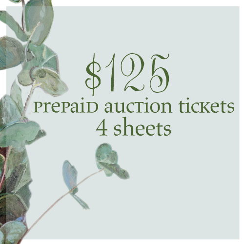 Auction Ticket Sheet