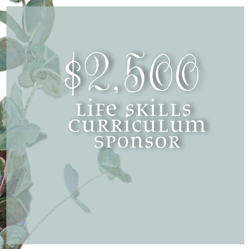 Life Skills Curriculum Sponsor