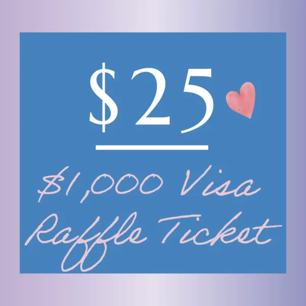 $1,000 Visa Raffle Ticket