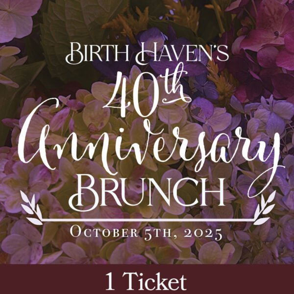 40th Anniversary Brunch Ticket